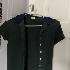 Brandt Melville Cropped Polo